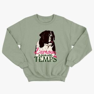 Green Graphic Sweatshirt